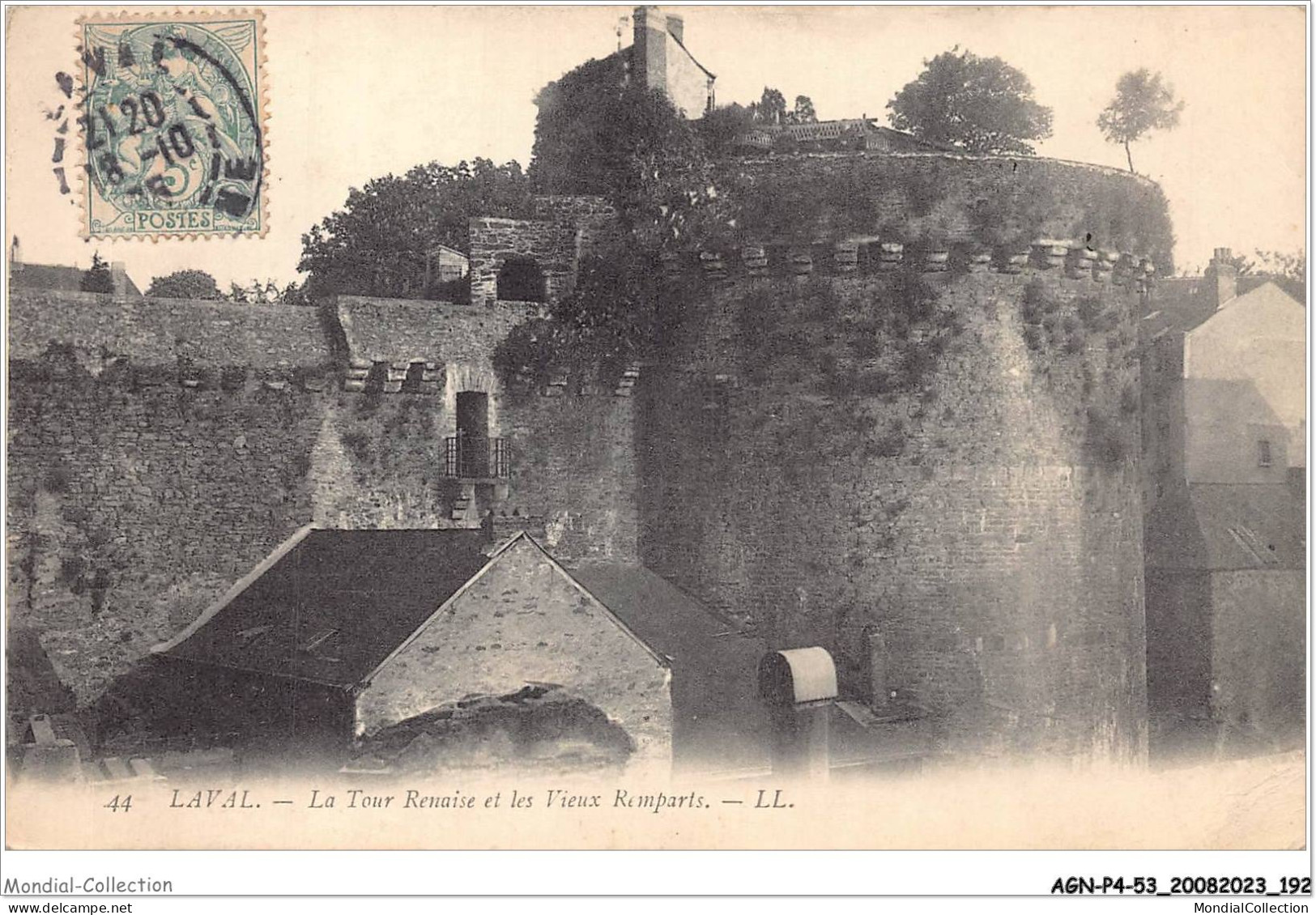 AGNP4-0355-53 - LAVAL - La Tour Renaise Et Les Vieux Remparts - Laval