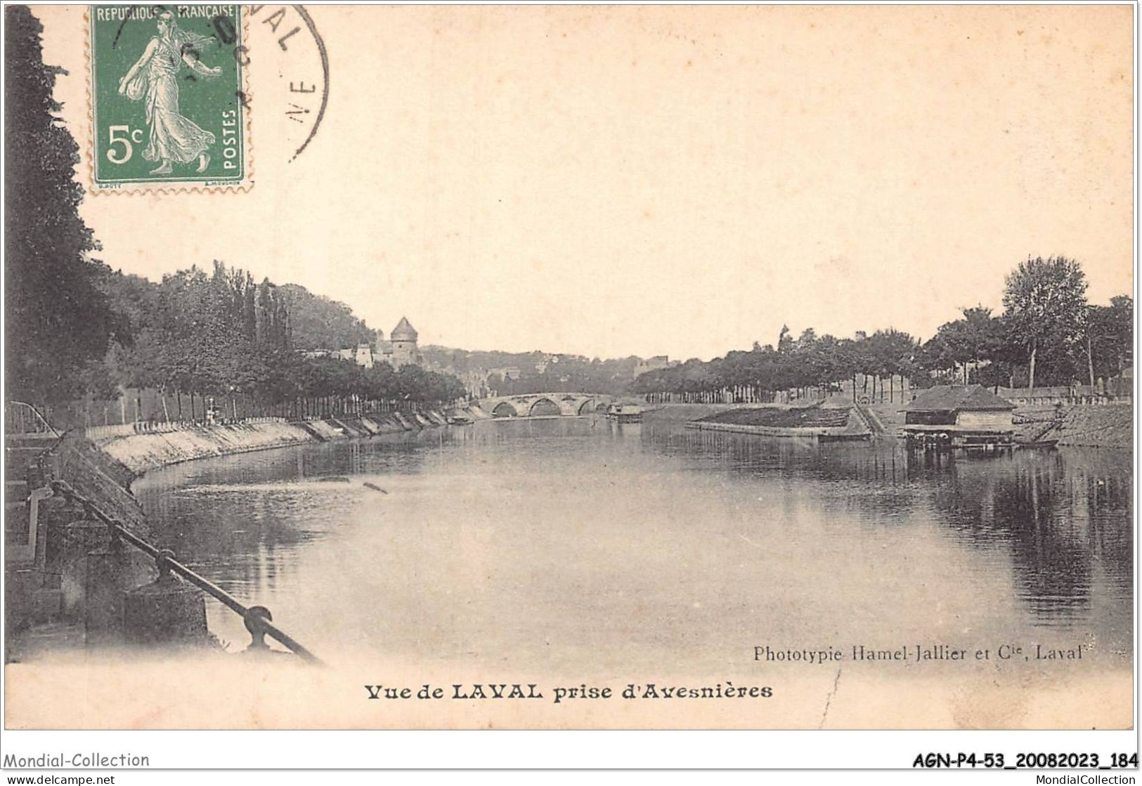 AGNP4-0351-53 - LAVAL - Vue Prise D'avesnières - Laval