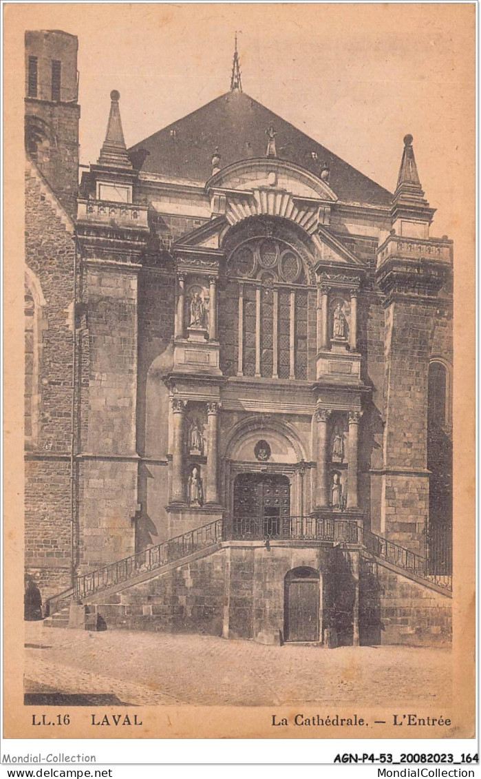 AGNP4-0341-53 - LAVAL - Cathédrale - L'entrée - Laval