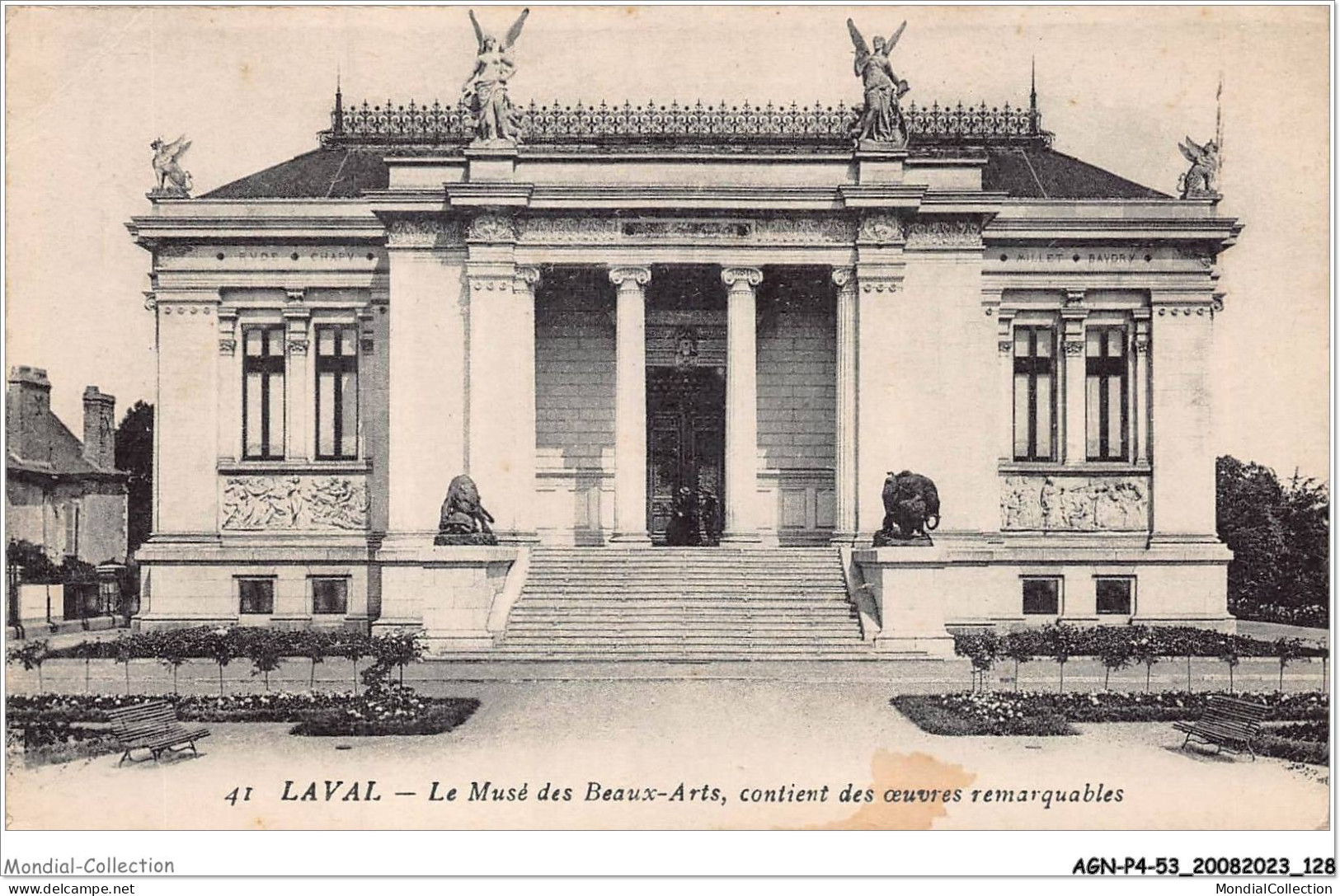 AGNP4-0323-53 - LAVAL - Le Musée Des Beaux'arts - Contient Des Oeuvres Remarquables - Laval