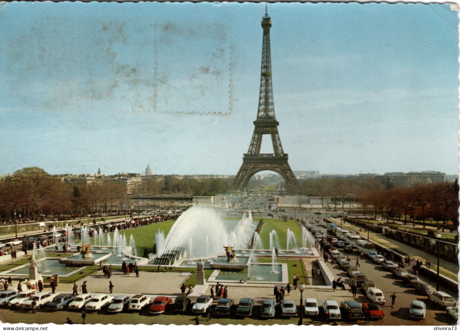 PARIS - Les Jets D'Eau Du Trocadèro Et La Tour Eiffel - Tour Eiffel