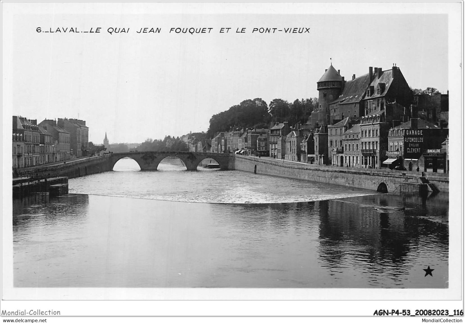 AGNP4-0317-53 - LAVAL - Le Quai Jeau Fouquet Et Le Pont Vieux - Laval