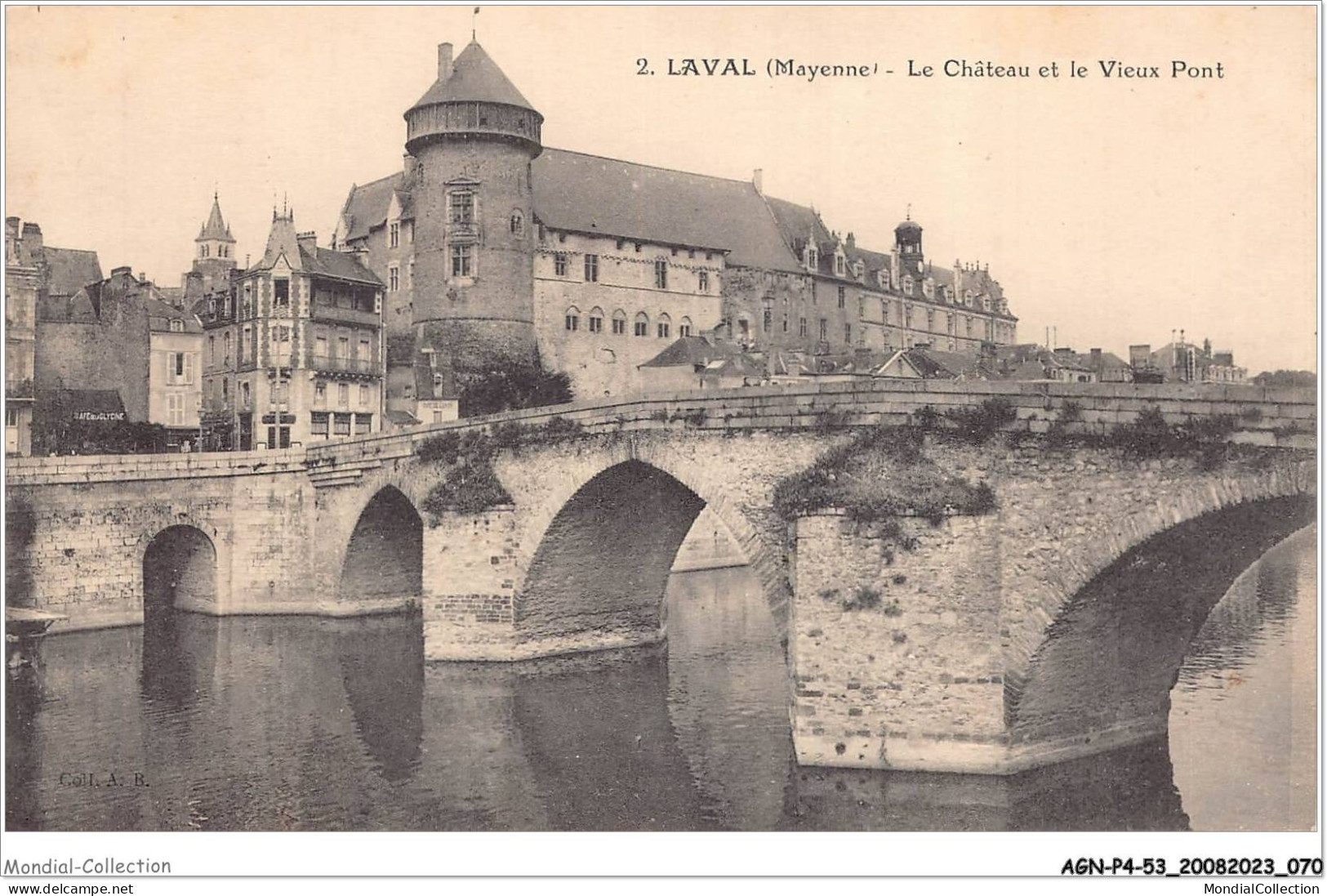 AGNP4-0294-53 - LAVAL - Le Chateau Et Le Vieux Pont - Laval