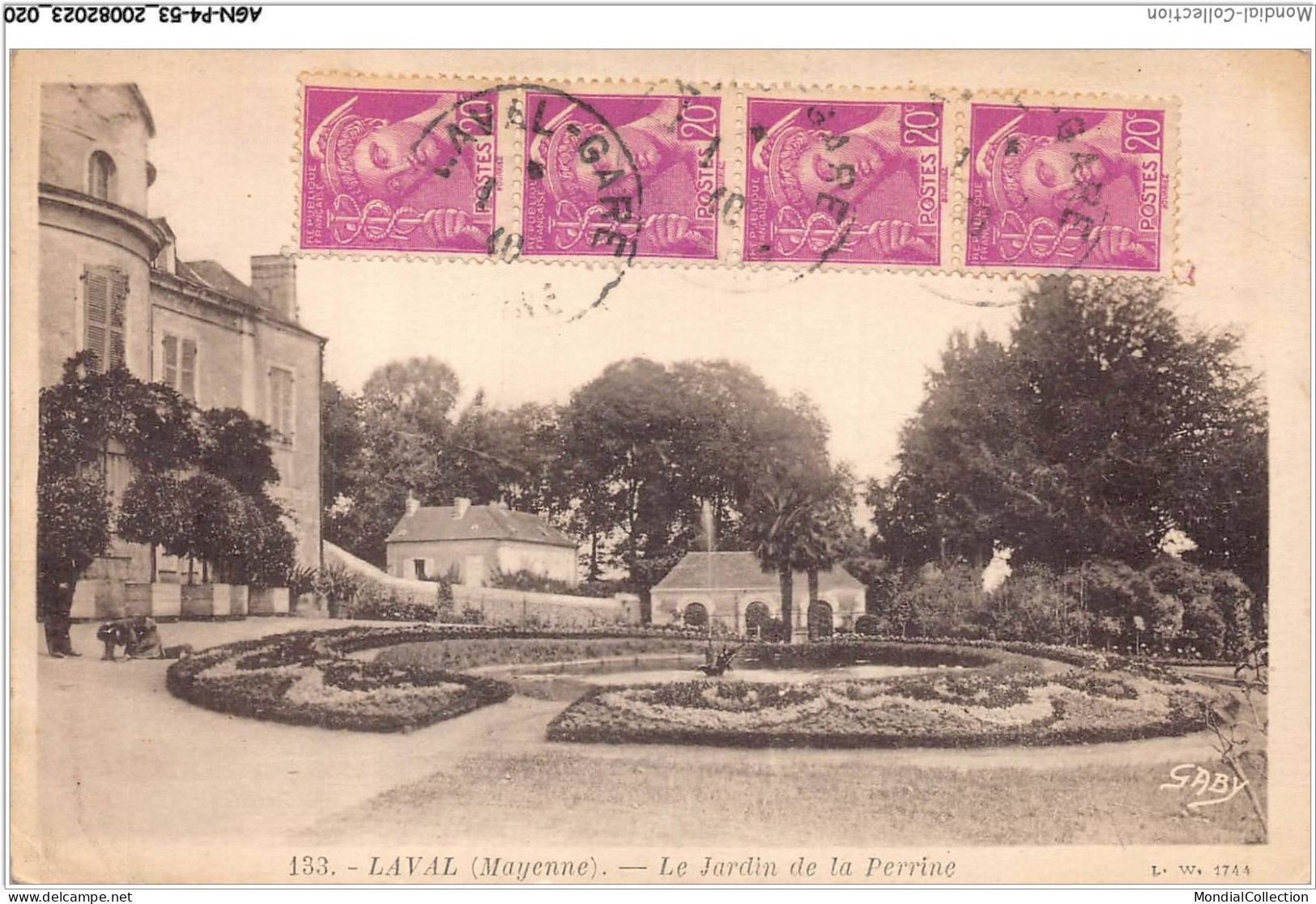 AGNP4-0269-53 - LAVAL - Le Jardin De La Perrine - Laval