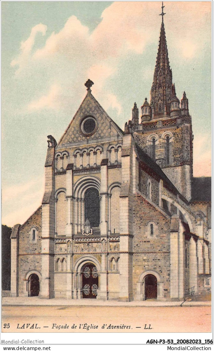 AGNP3-0243-53 - LAVAL - La Façade De L'église D'avenières - Laval