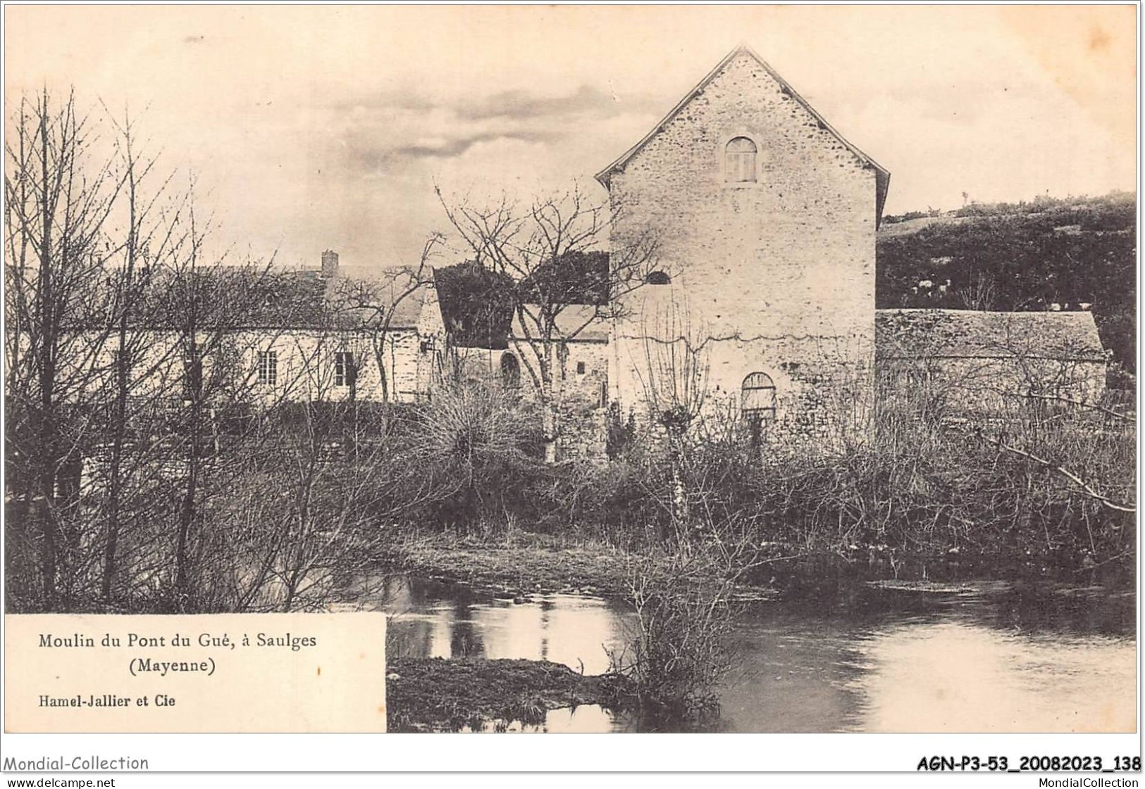 AGNP3-0234-53 - MAYENNE - Moulin Du Pont Gué A Saulges - Mayenne