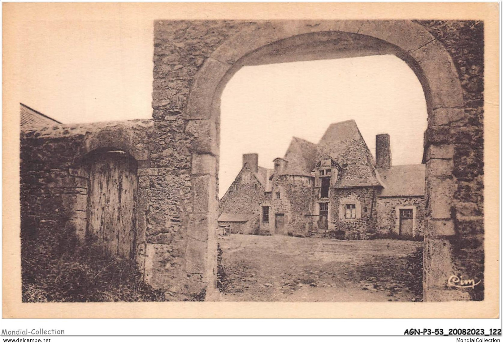 AGNP3-0226-53 - SAULGES - Ancien Chateau De La Croisnière - Autres & Non Classés