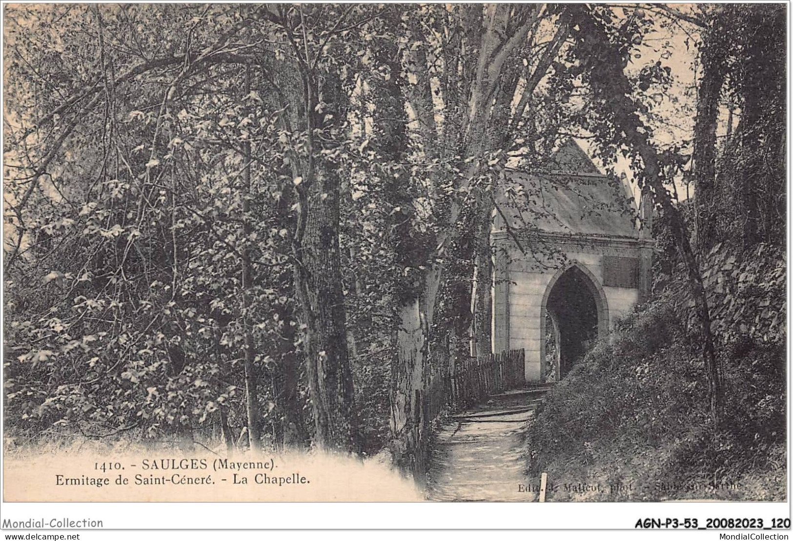 AGNP3-0225-53 - SAULGES - Ermitage De Saint-céneré - La Chapelle - Autres & Non Classés