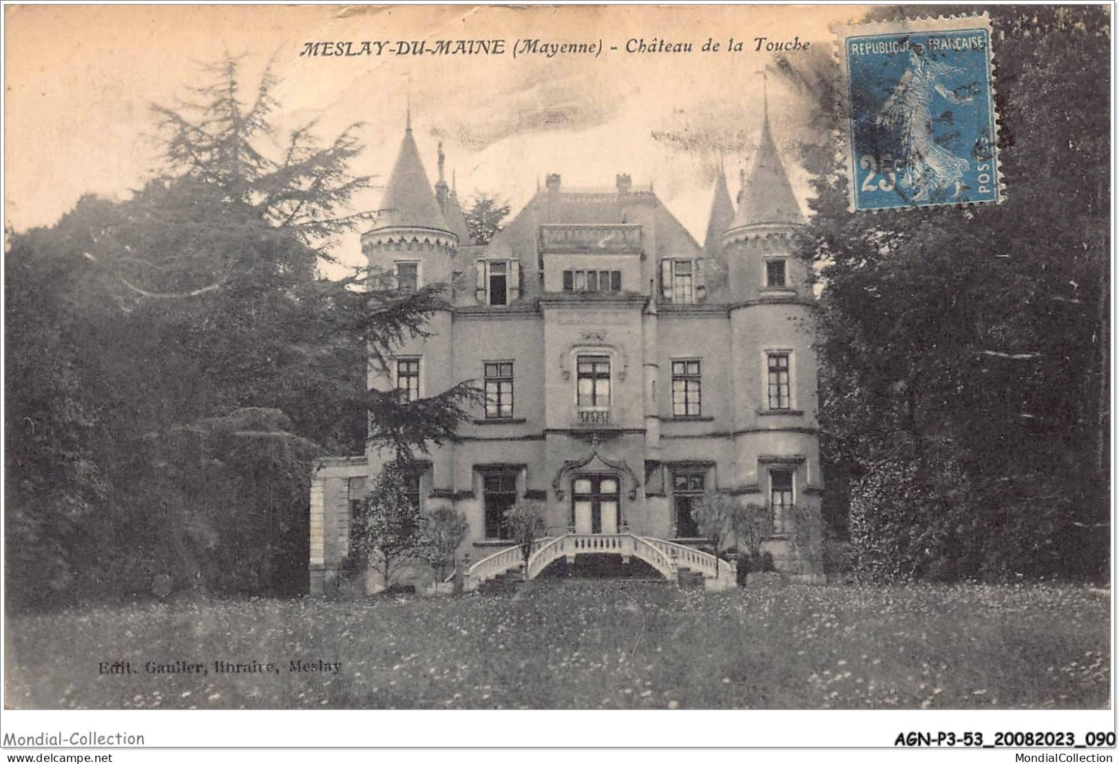 AGNP3-0210-53 - MESLAY-DU-MAINE - Chateau De La Touche - Meslay Du Maine