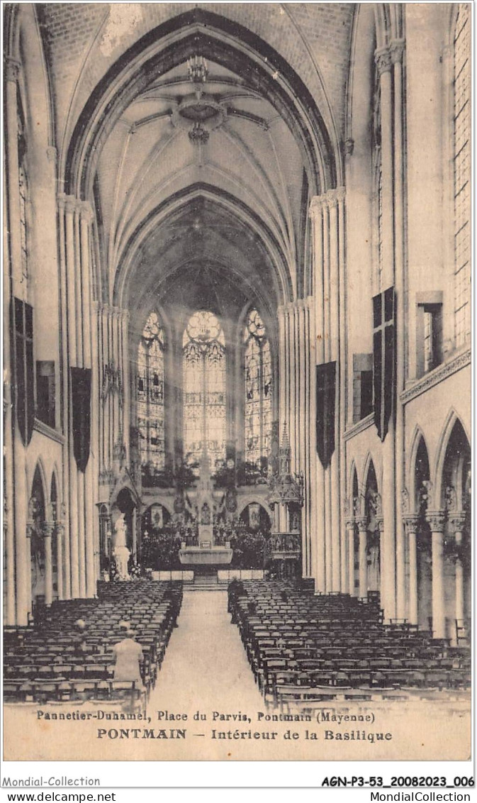 AGNP3-0168-53 - PONTMAIN - Intérieur De La Basilique - Pontmain