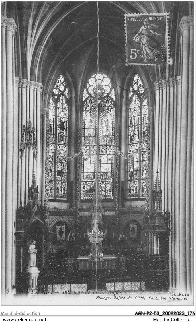 AGNP2-0162-53 - PONTMAIN - Intérieur De La Basilique - Pontmain