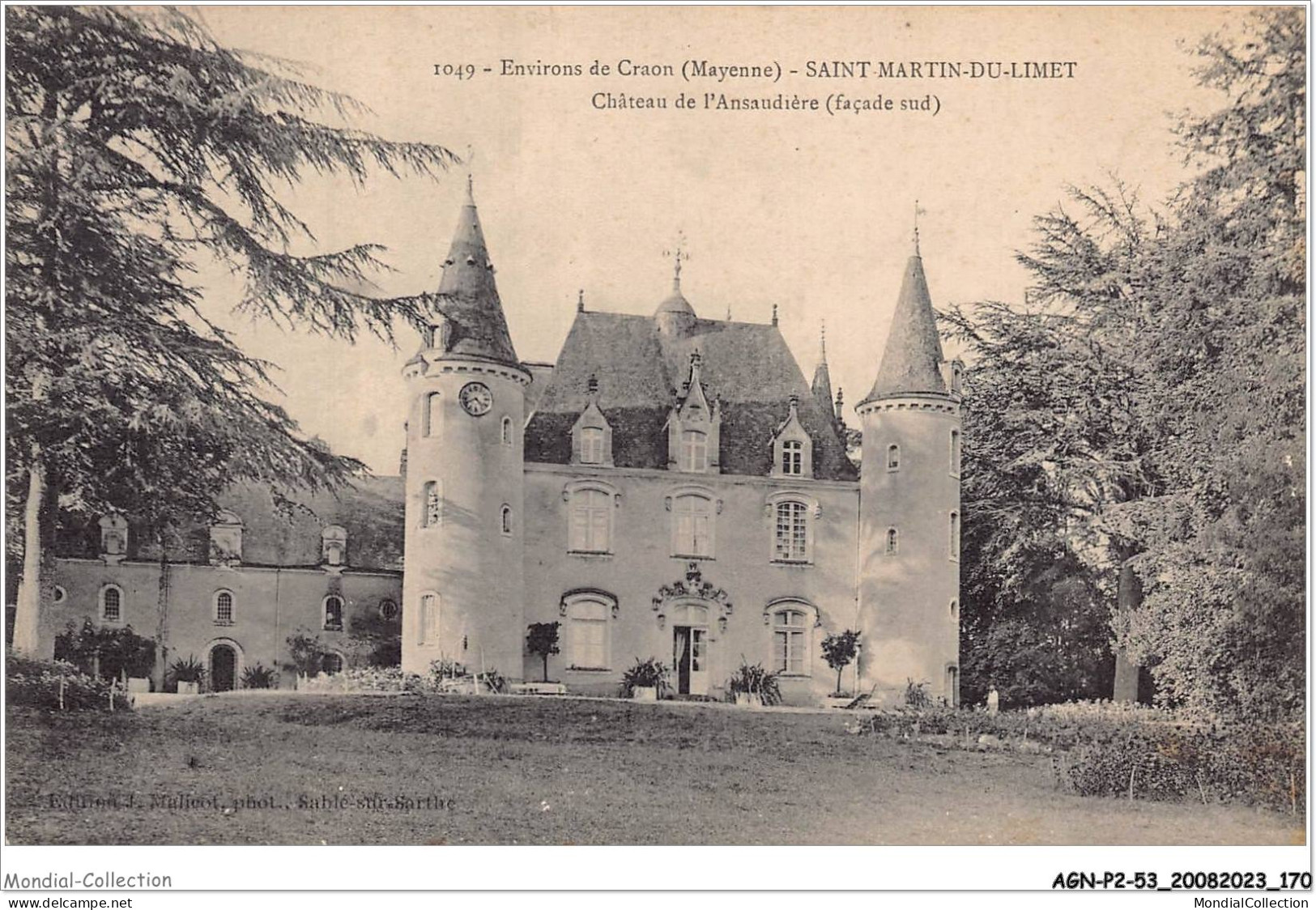 AGNP2-0159-53 - Environs De Craon - Saint-martin-du-limet - Chateau De L'ansaudière - Craon