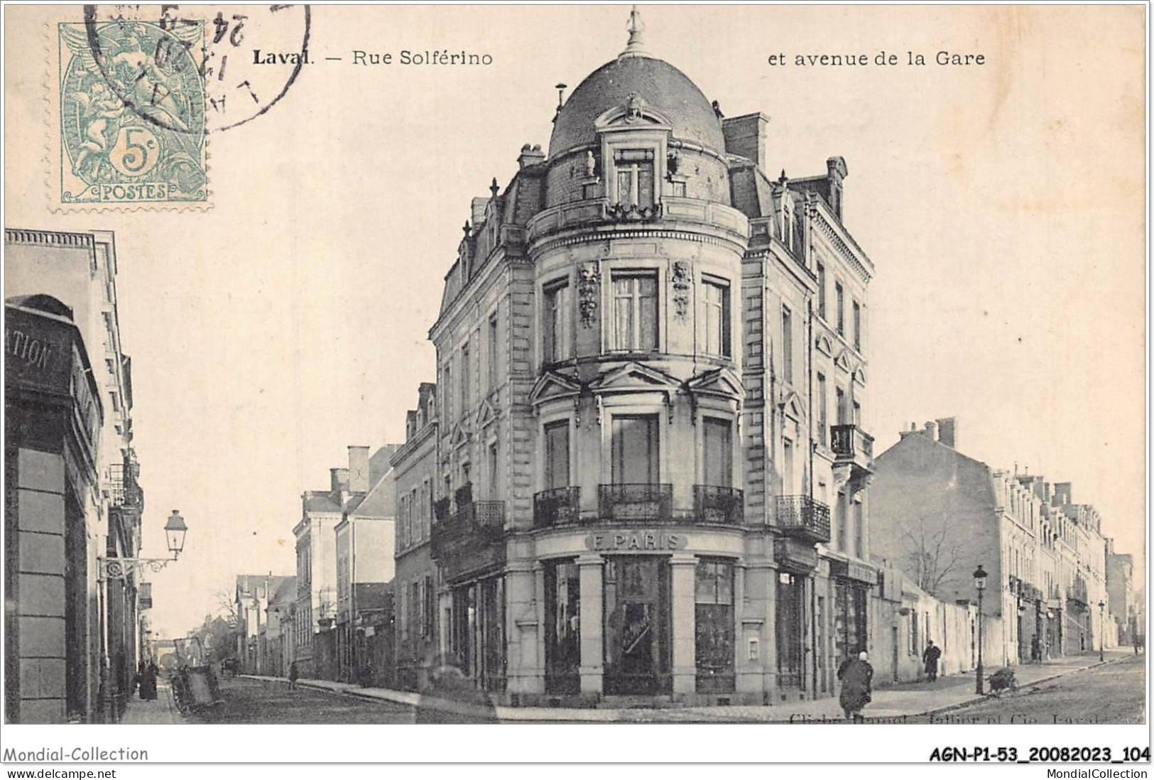 AGNP1-0053-53 - LAVAL - Rue Solférino Et Avennue De La Gare - Laval