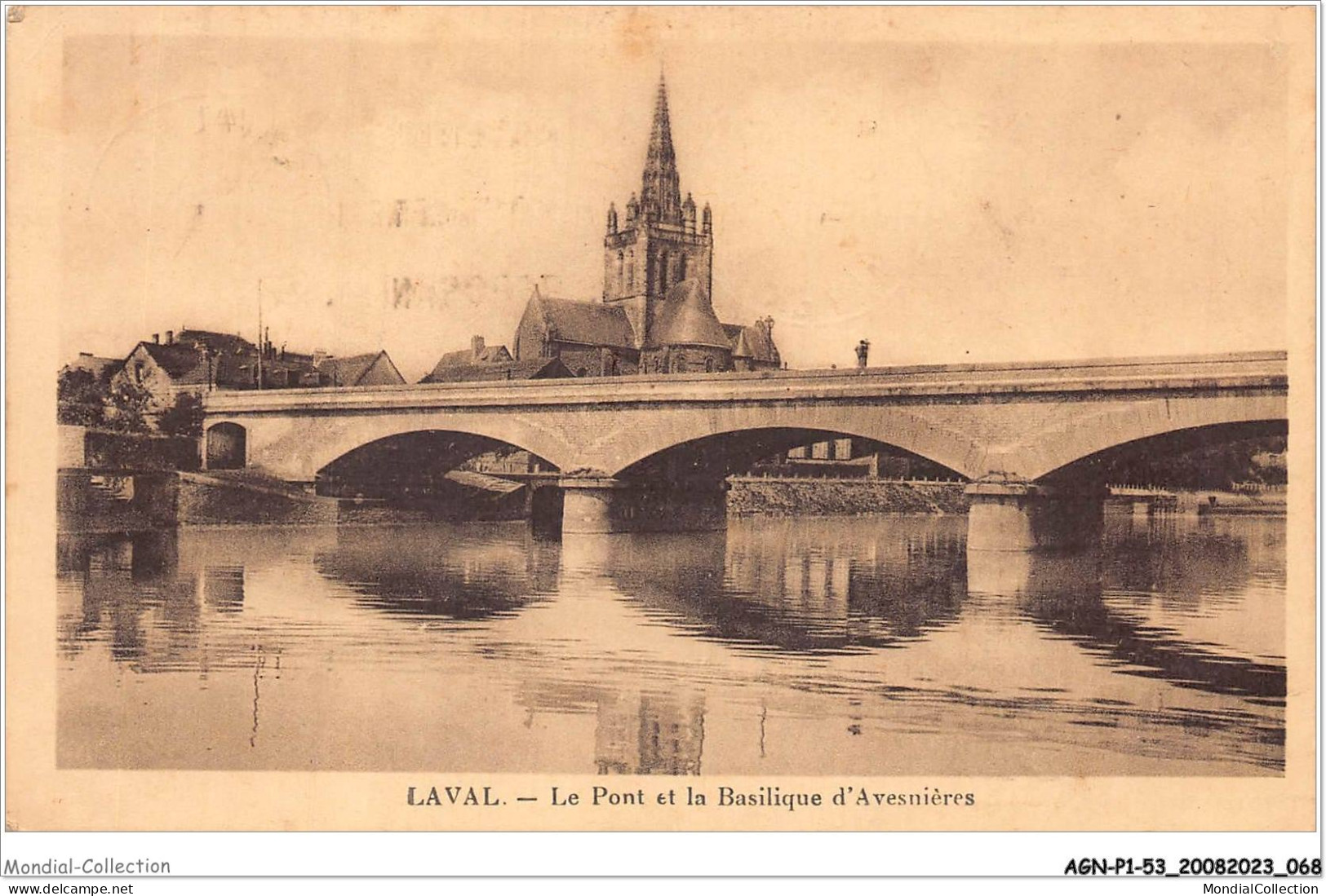 AGNP1-0035-53 - LAVAL - Le Pont Et La Basilique D'avesnières - Laval