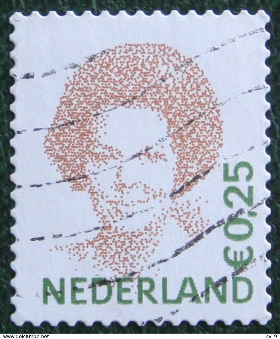 Koningin Beatrix 0.25 Euro  NVPH 2036 (Mi 1960) 2002 Gestempeld / USED NEDERLAND / NIEDERLANDE - Usati