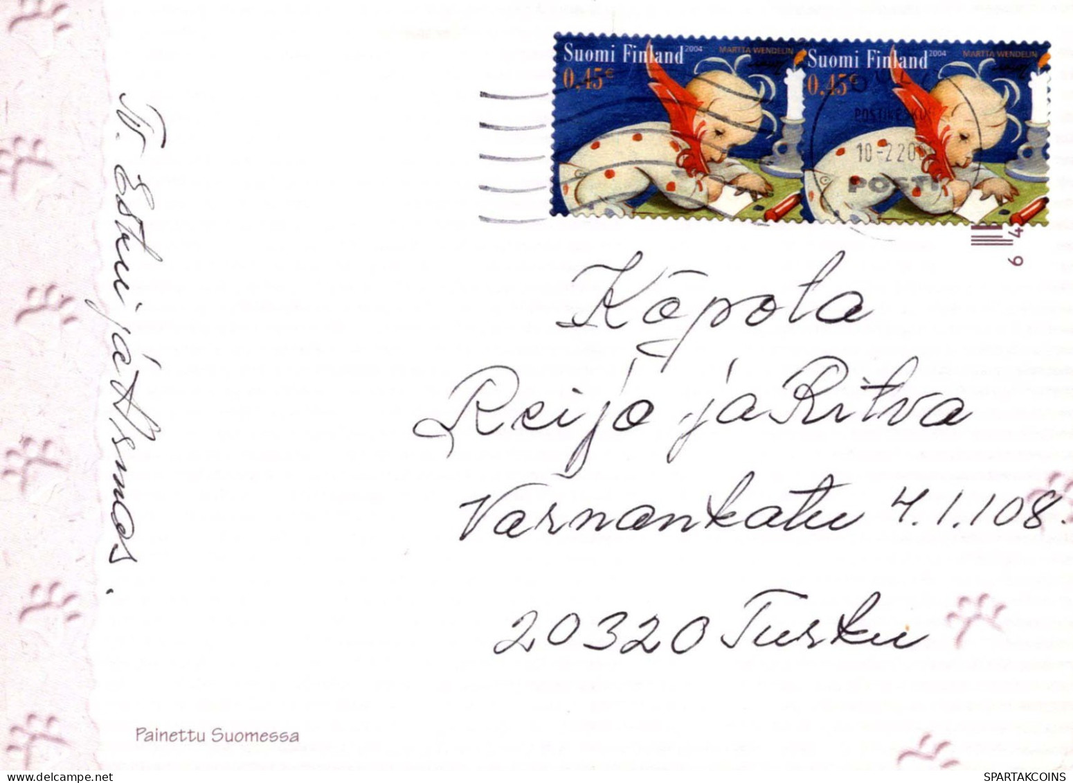 PERRO Animales Vintage Tarjeta Postal CPSM #PBQ434.A - Hunde