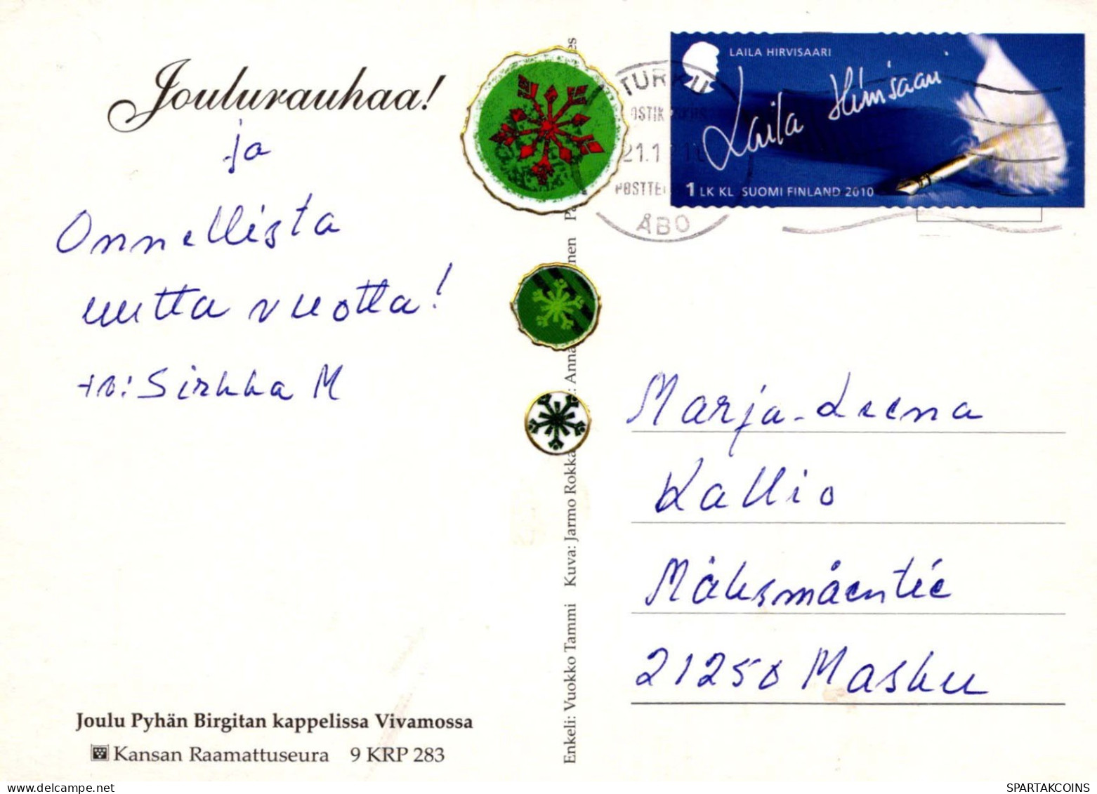 Natale Religione Vintage Cartolina CPSM #PBQ295.A - Andere & Zonder Classificatie