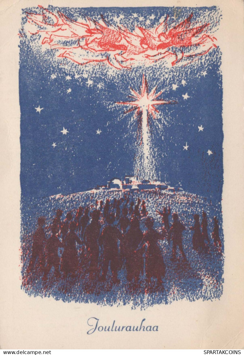 SAINT Gesù Bambino Cristianesimo Religione Vintage Cartolina CPSM #PBP914.A - Autres & Non Classés