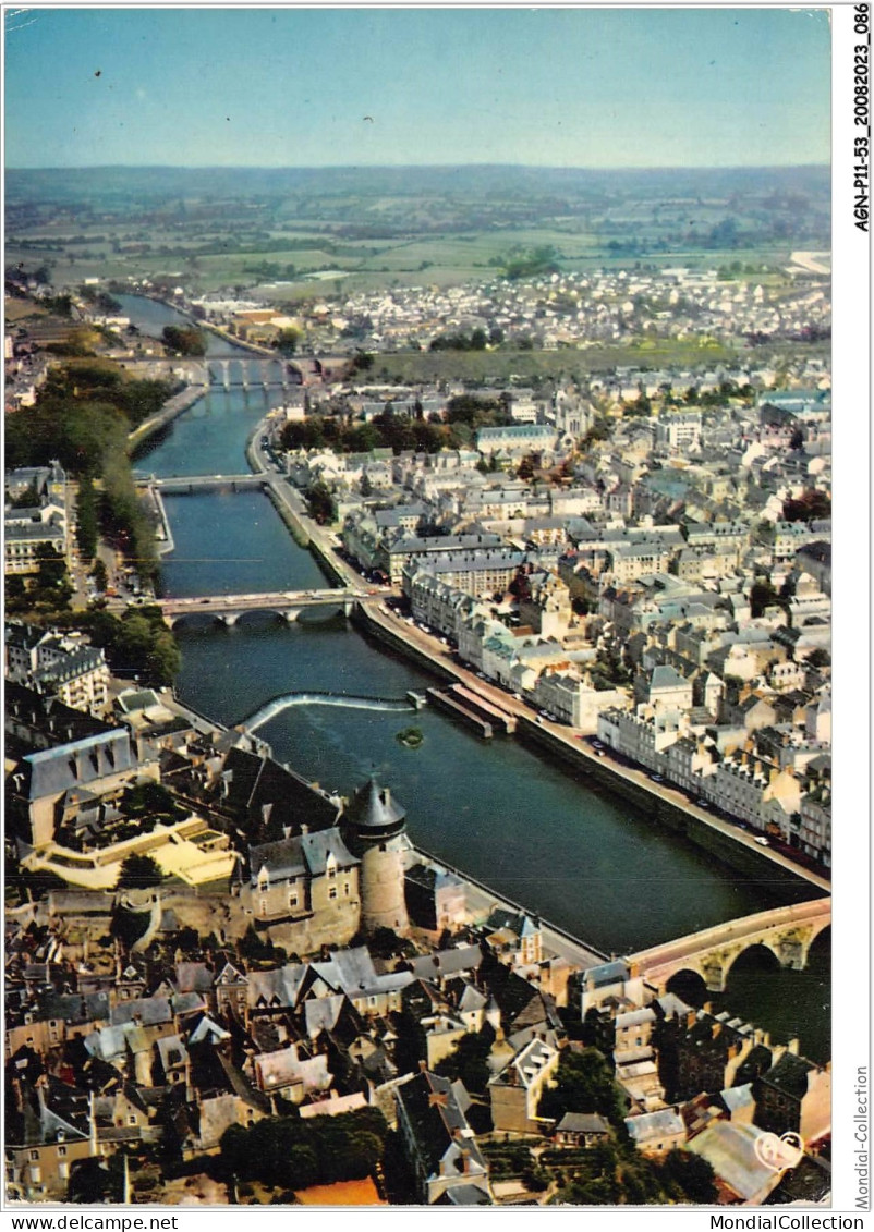 AGNP11-0892-53 - LAVAL - Vue Générale Et La Mayenne - Laval