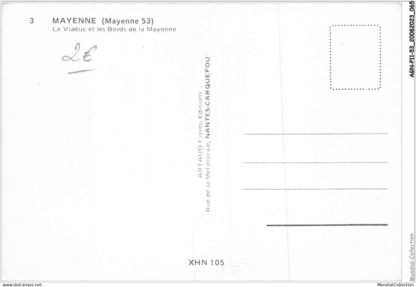 AGNP11-0881-53 - MAYENNE - Le Viaduc Et Les Bords De La Mayene - Mayenne