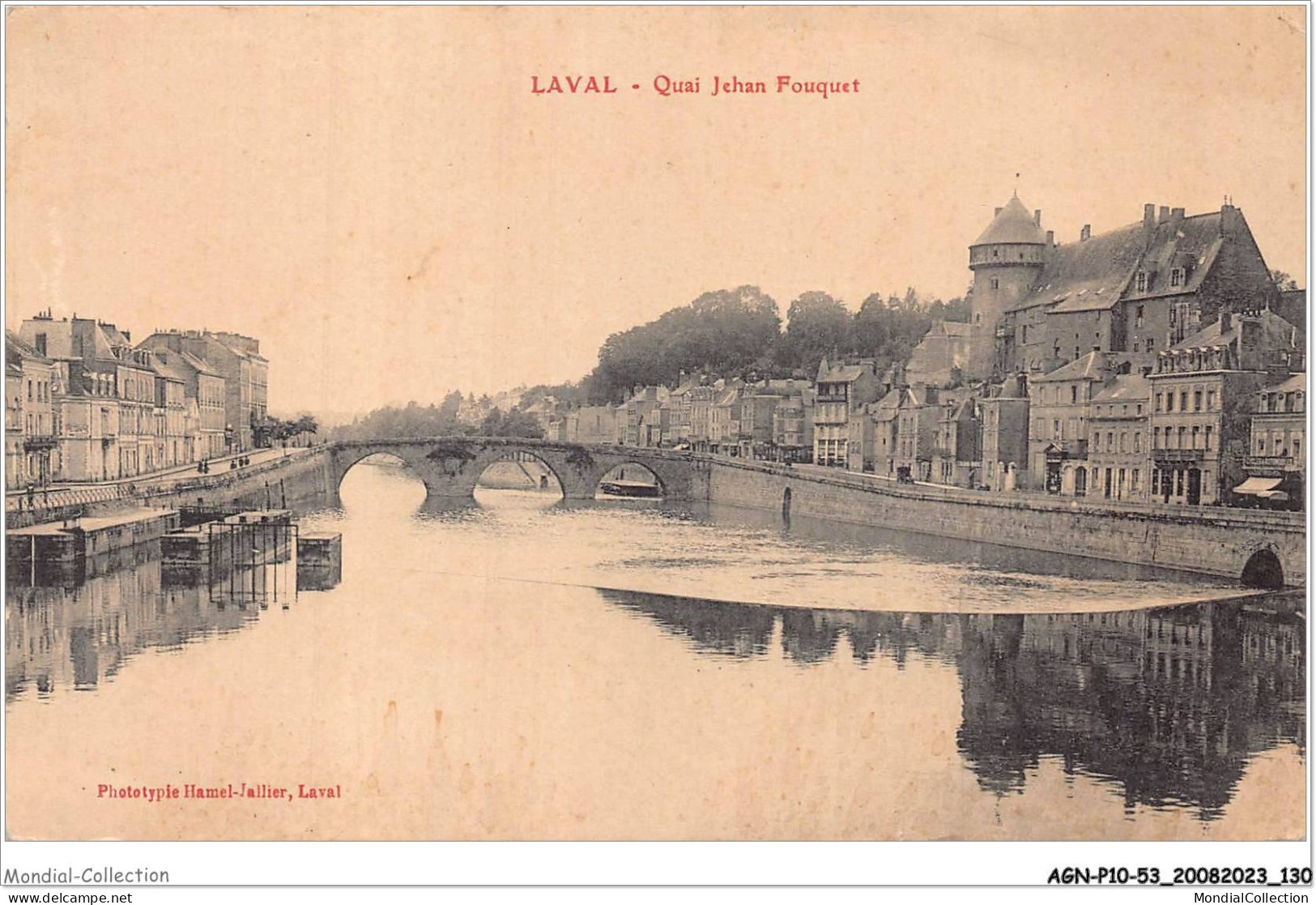 AGNP10-0846-53 - LAVAL - Quai Jehan Fouquet - Laval