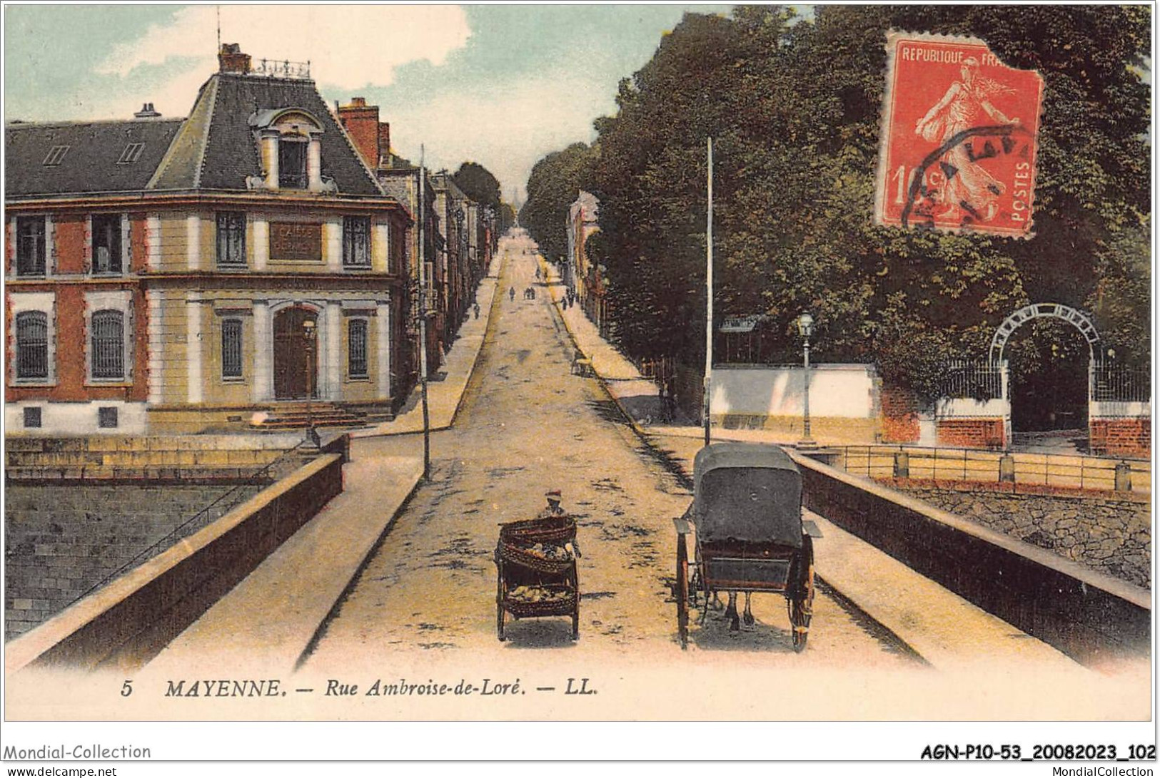 AGNP10-0832-53 - MAYENNE - Rue  Ambroise-loré - Mayenne