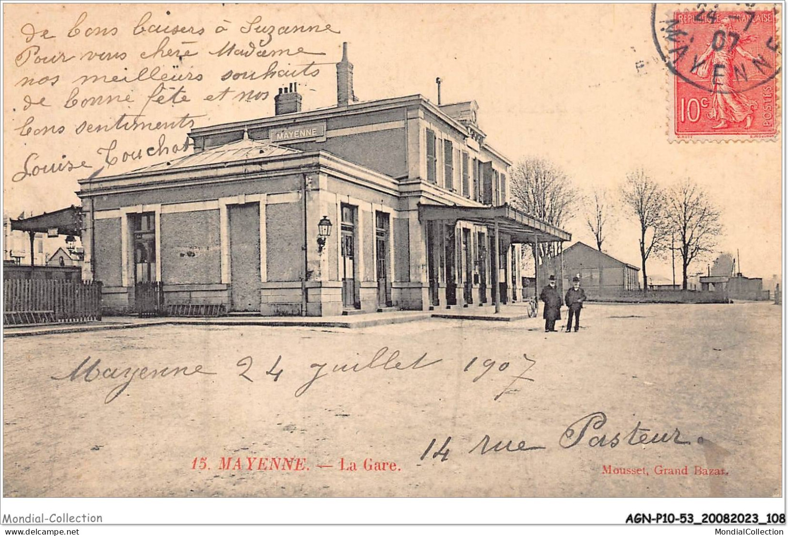 AGNP10-0835-53 - MAYENNE - La Gare - Mayenne