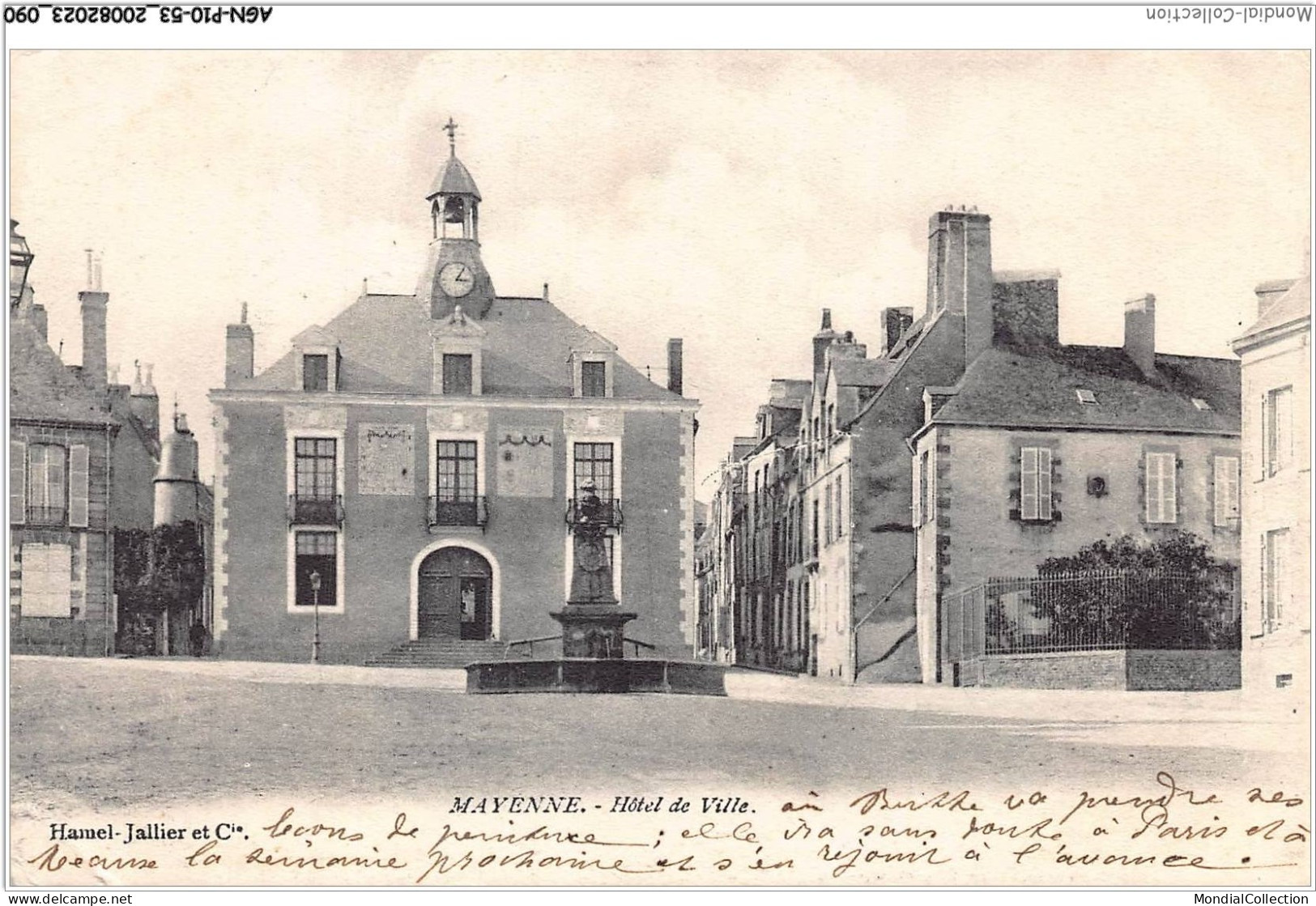 AGNP10-0826-53 - MAYENNE - Hotel De Ville - Mayenne