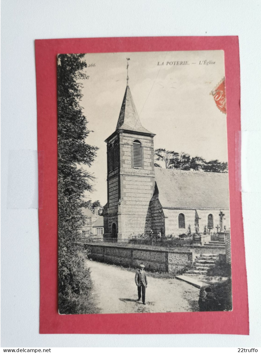 A-76-CPA-LA POTERIE - L'Eglise - Autres & Non Classés