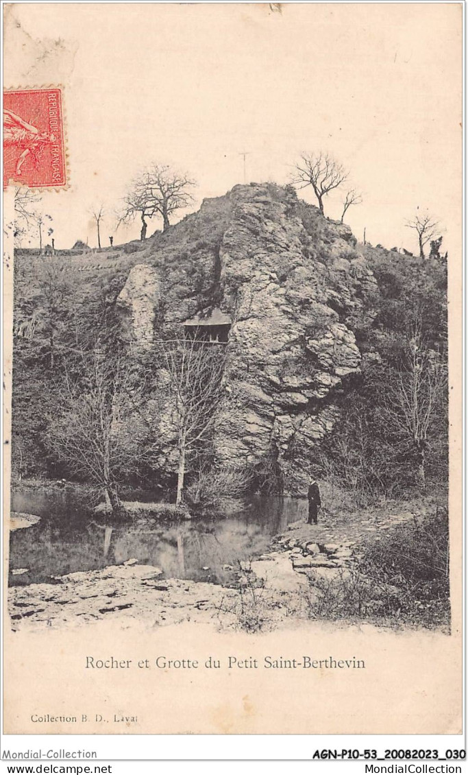 AGNP10-0796-53 - Rocher Et Grottr Du Petit Saint-berthevin - Sonstige & Ohne Zuordnung