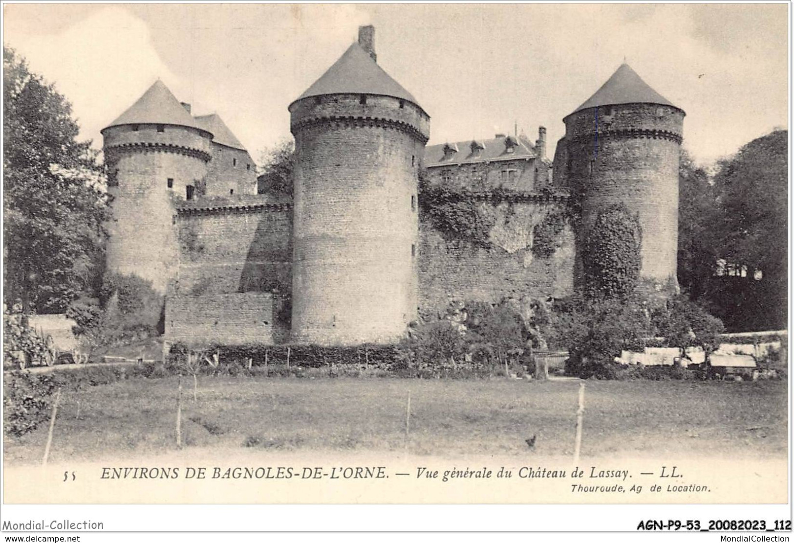 AGNP9-0769-53 - LASSAY - Environs De Bagnoles-de-l'orne - Vue Générale Du Chateau De Lassay - Lassay Les Chateaux