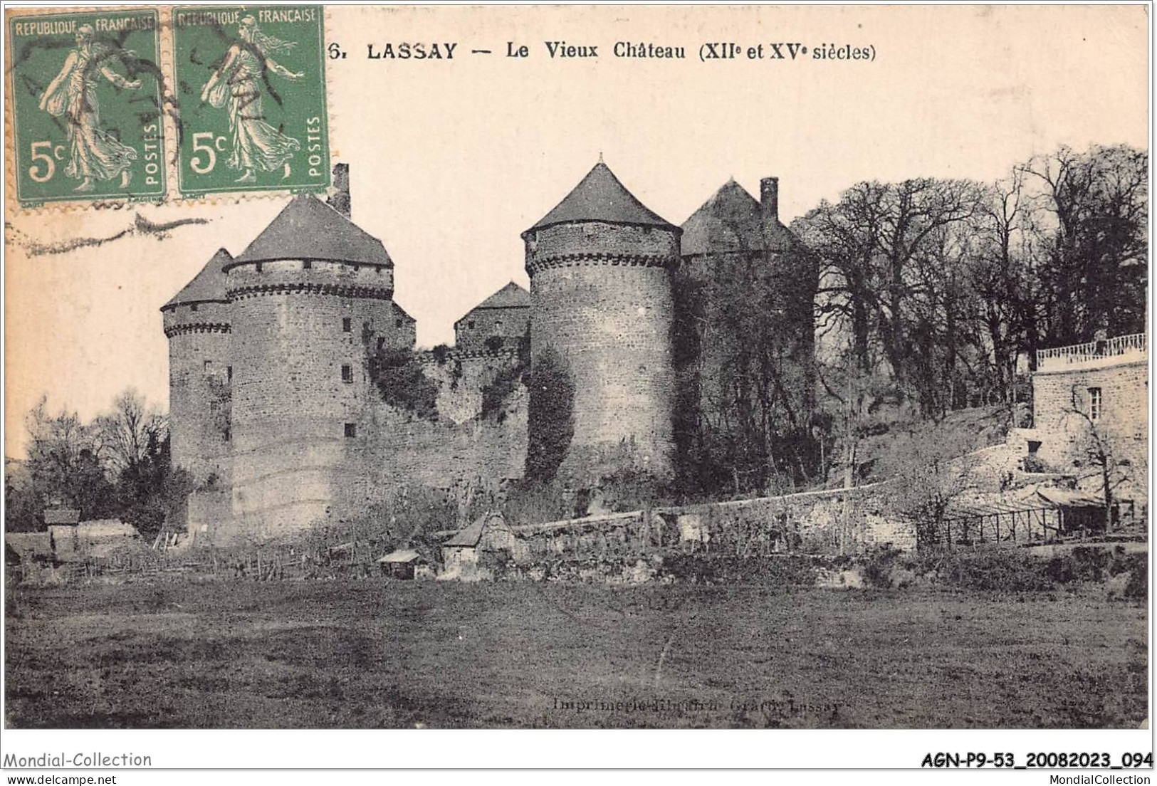 AGNP9-0760-53 - LASSAY - Le Vieux Chateau - Lassay Les Chateaux