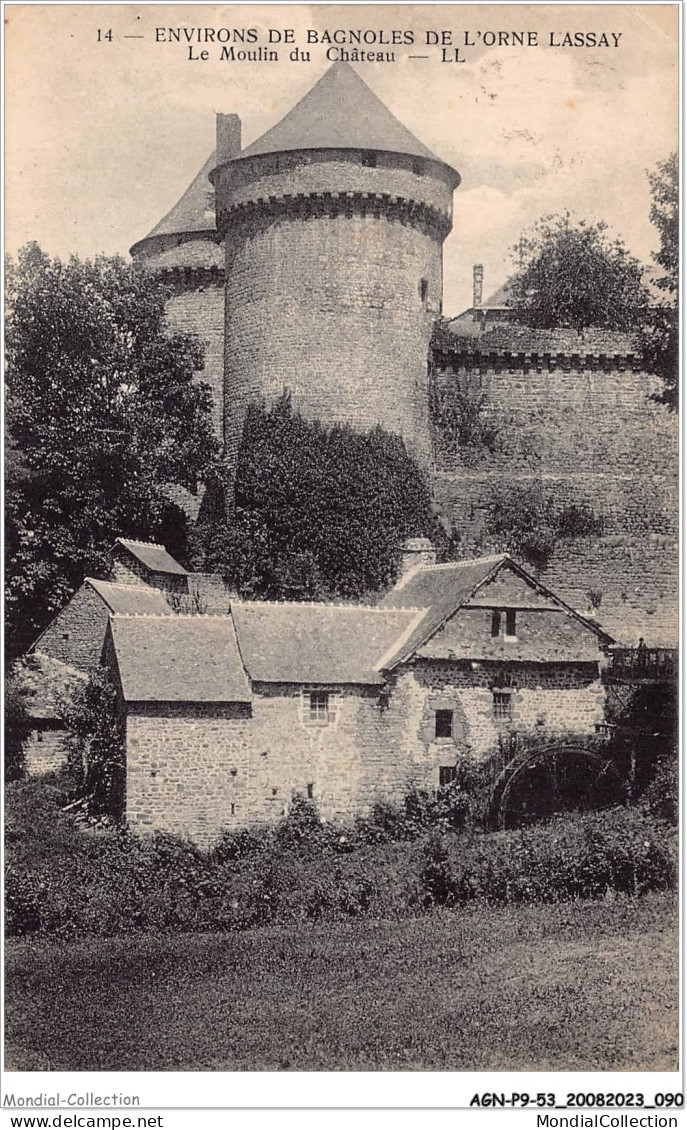 AGNP9-0758-53 - LASSAY - Environs De Bagnoles-de-l'orne - Lassay - Le Moulin Du Chateau - Lassay Les Chateaux