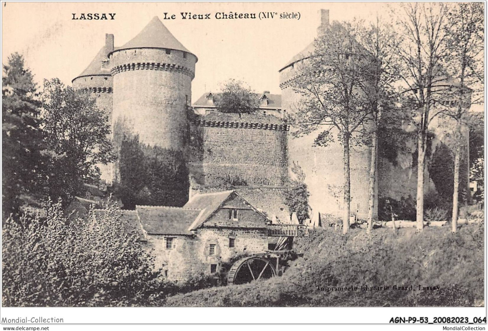 AGNP9-0744-53 - LASSAY -  Le Vieux Chateau - Lassay Les Chateaux