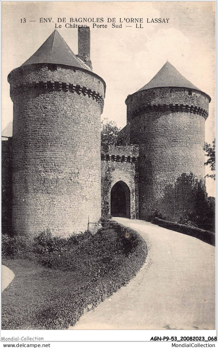 AGNP9-0746-53 - LASSAY -  Environs De Bagnoles De L'orne Lassay - Le Chateau Porte Sud - Lassay Les Chateaux