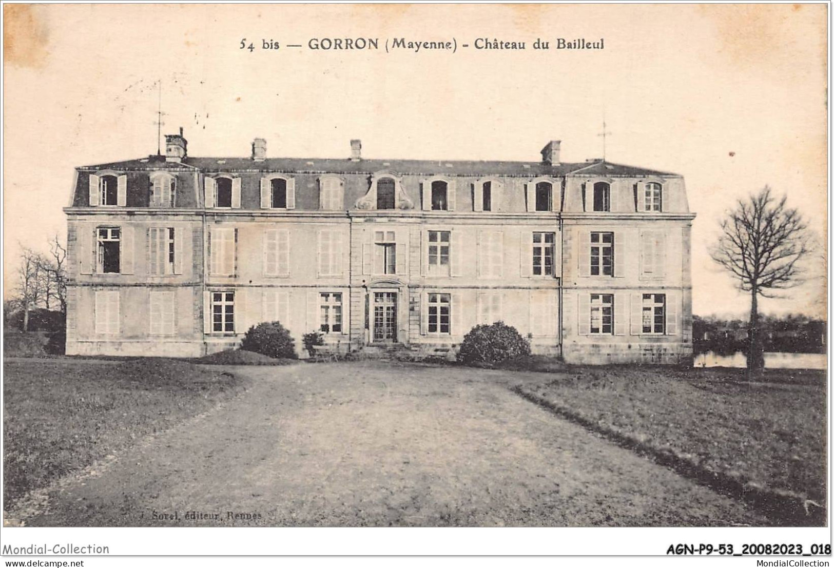 AGNP9-0721-53 - GORRON - Chateau Du Bailleul - Gorron