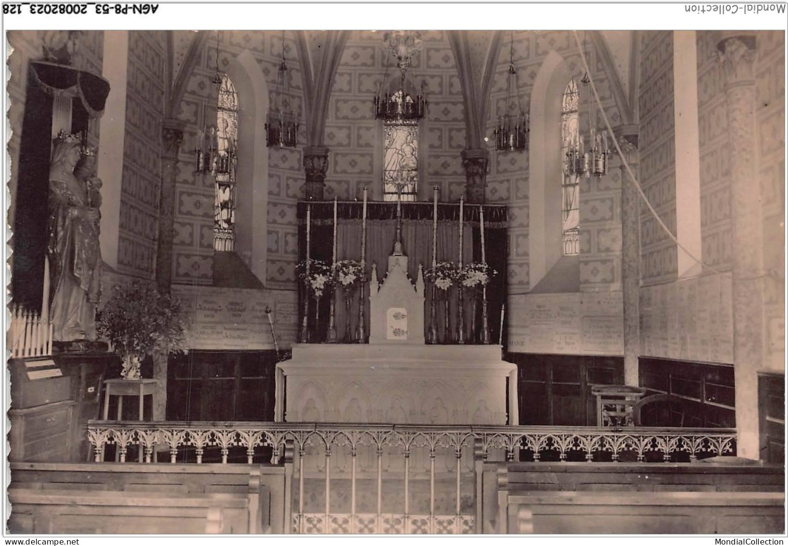 AGNP8-0707-53 - GORRON - Intérieur De La Chapelle - Gorron