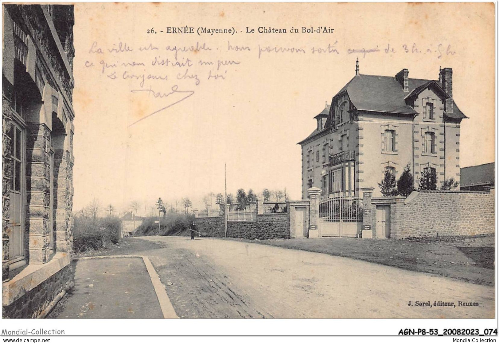 AGNP8-0680-53 - ERNEE - Le Chateau Du Bol-d'air - Ernee