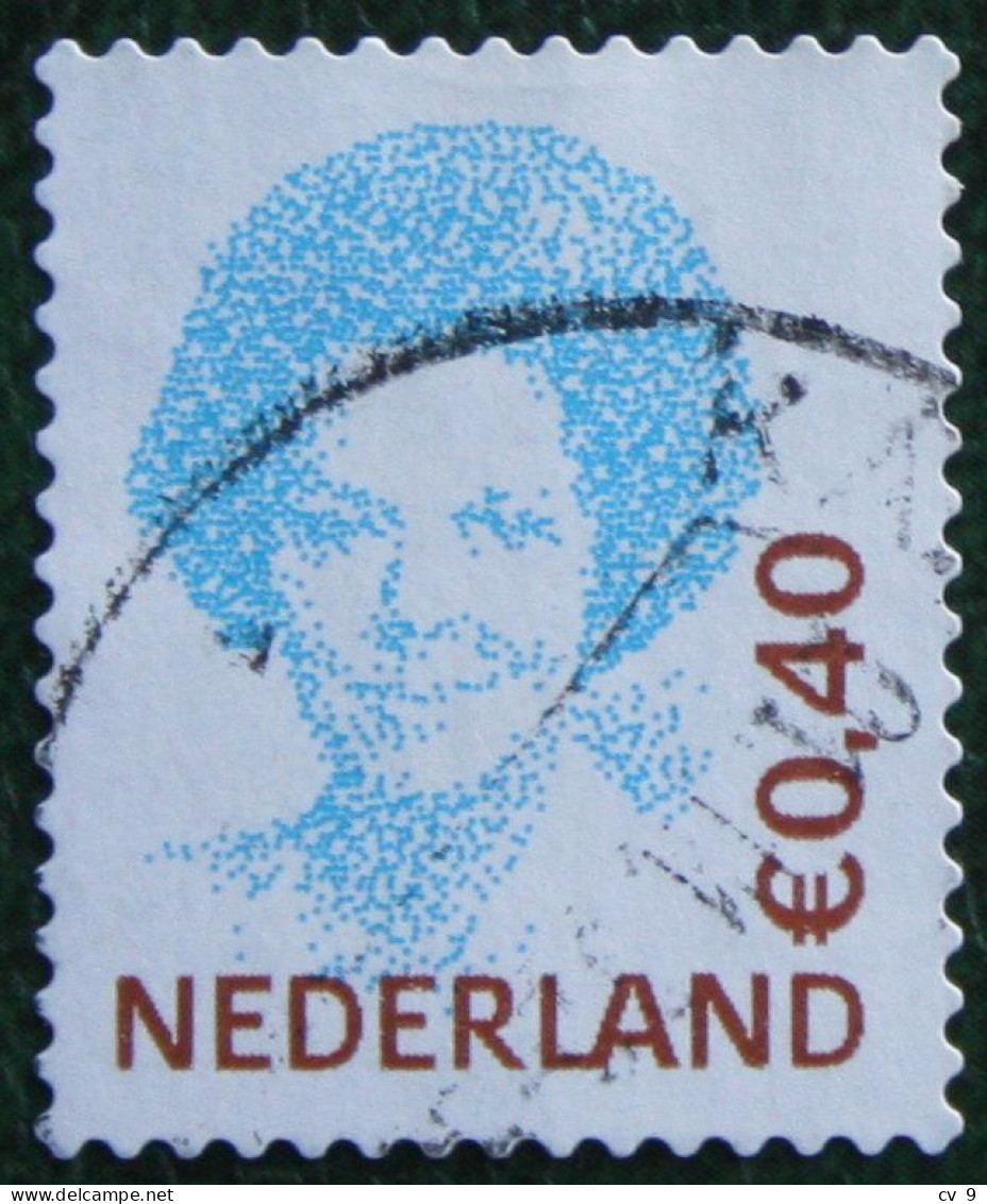 Koningin Beatrix Zegel 0.40 Euro NVPH 2038 (Mi 1962) ; 2002  Gestempeld / USED NEDERLAND / NIEDERLANDE - Used Stamps