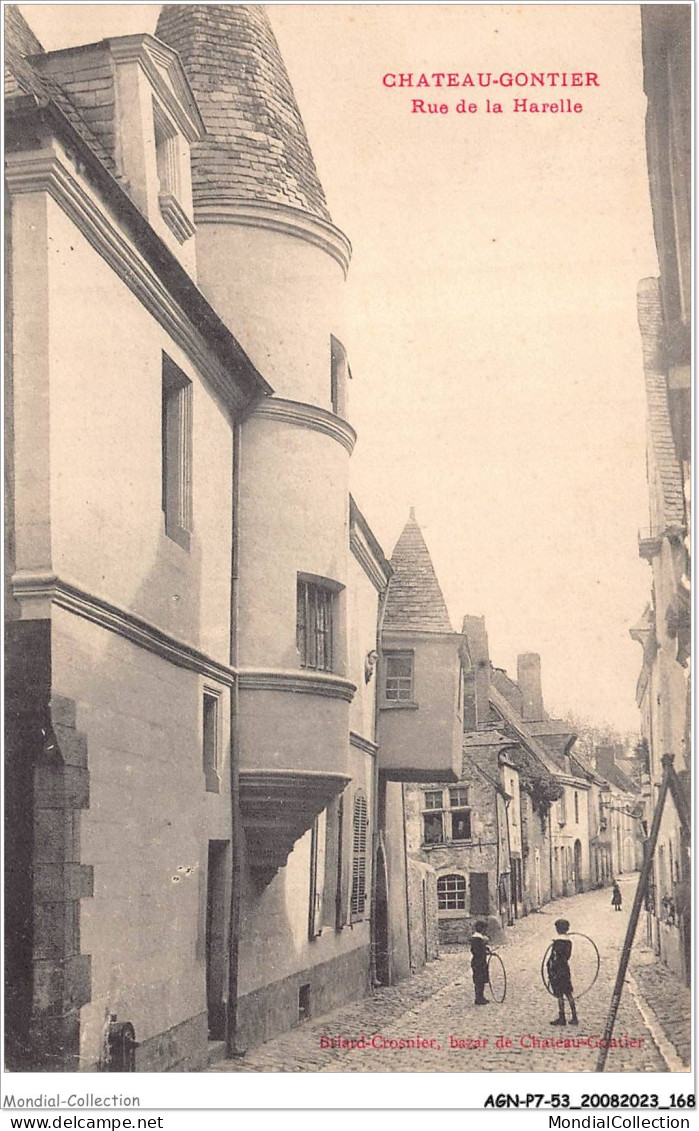 AGNP7-0638-53 - CHATEAU-GONTIER - Rue De La Harelle - Chateau Gontier