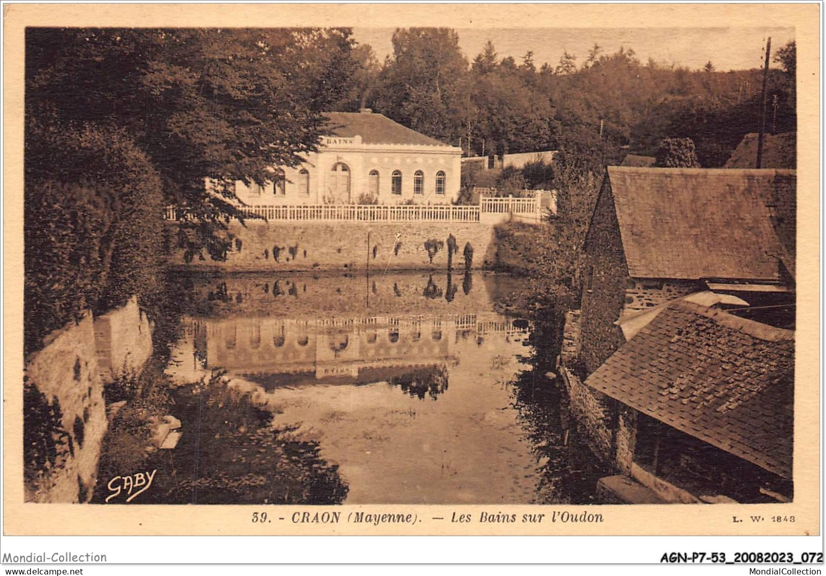 AGNP7-0590-53 - CRAON - Les Bains Sur L'oudon - Craon