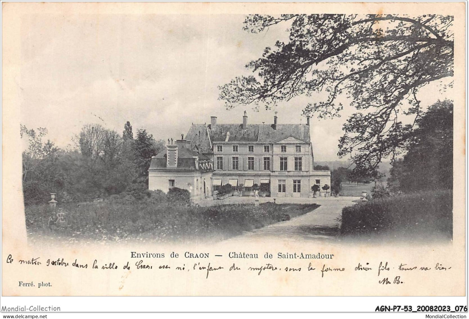 AGNP7-0592-53 - Enrons De Craon - Chateau De Saint-amadour - Craon