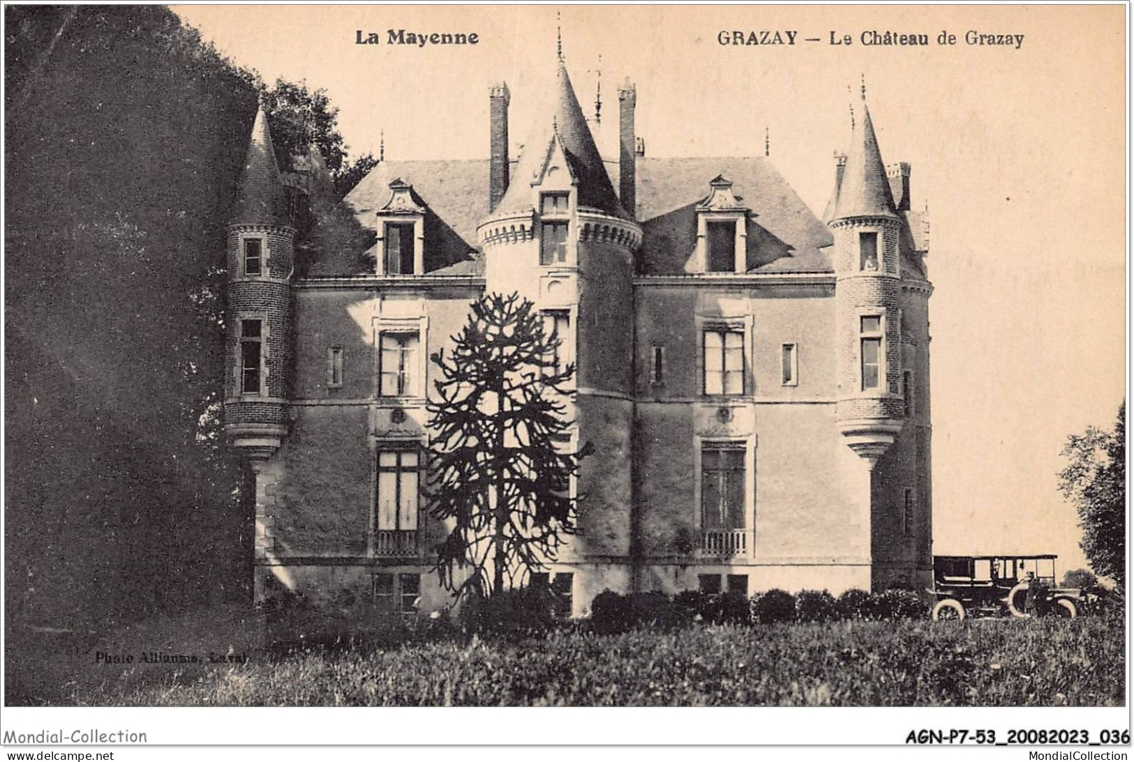 AGNP7-0572-53 - La Mayenne - Grazay - Le Chateau De Grazay - Mayenne