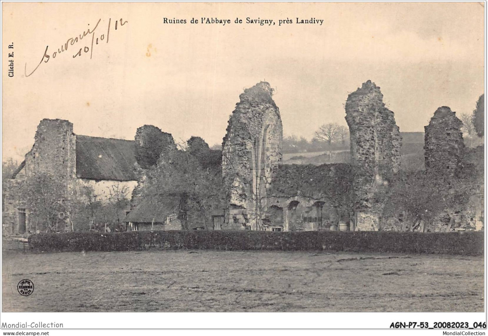 AGNP7-0577-53 - Ruines De L'abbaye De Savigny - Près Landivy - Landivy