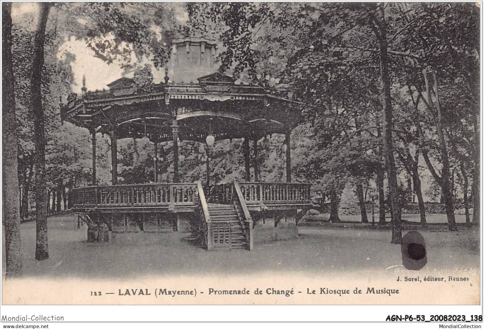 AGNP6-0532-53 - LAVAL - Promenade De Chargé - Le Kiosque De Musique - Laval