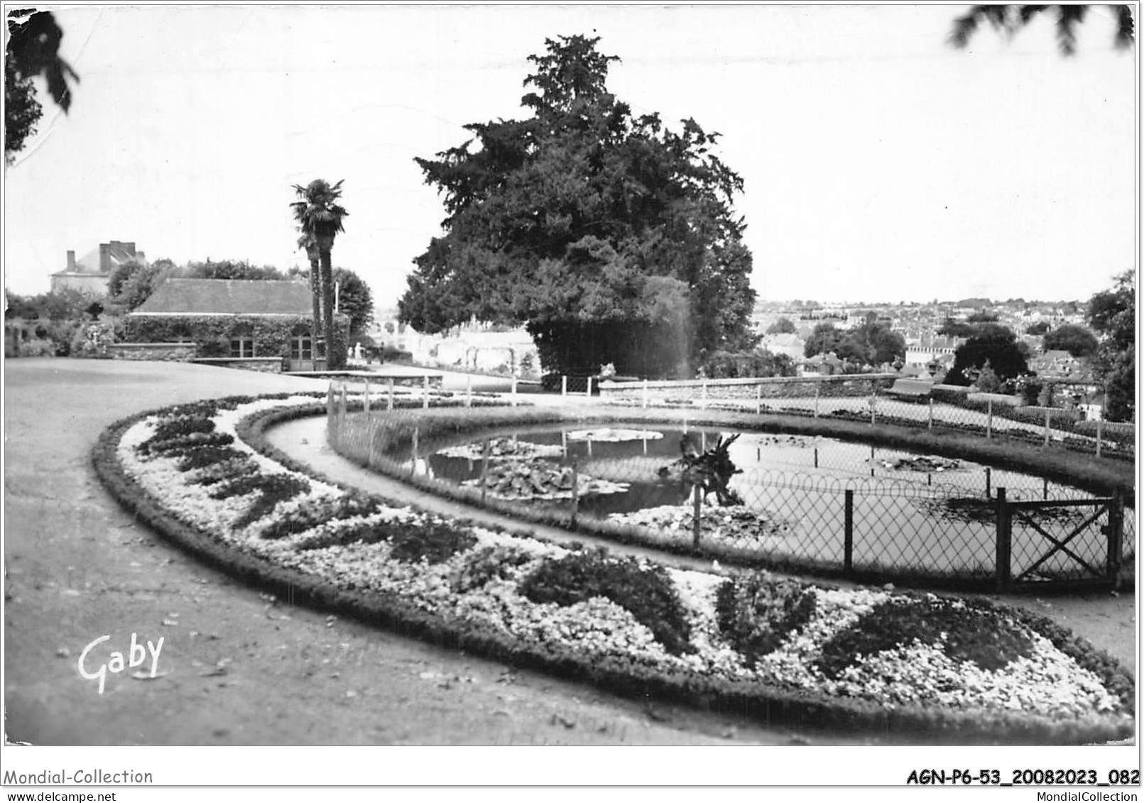 AGNP6-0504-53 - LAVAL - Le Jardin De La Perrine - Le Bassin Fleuri - Laval