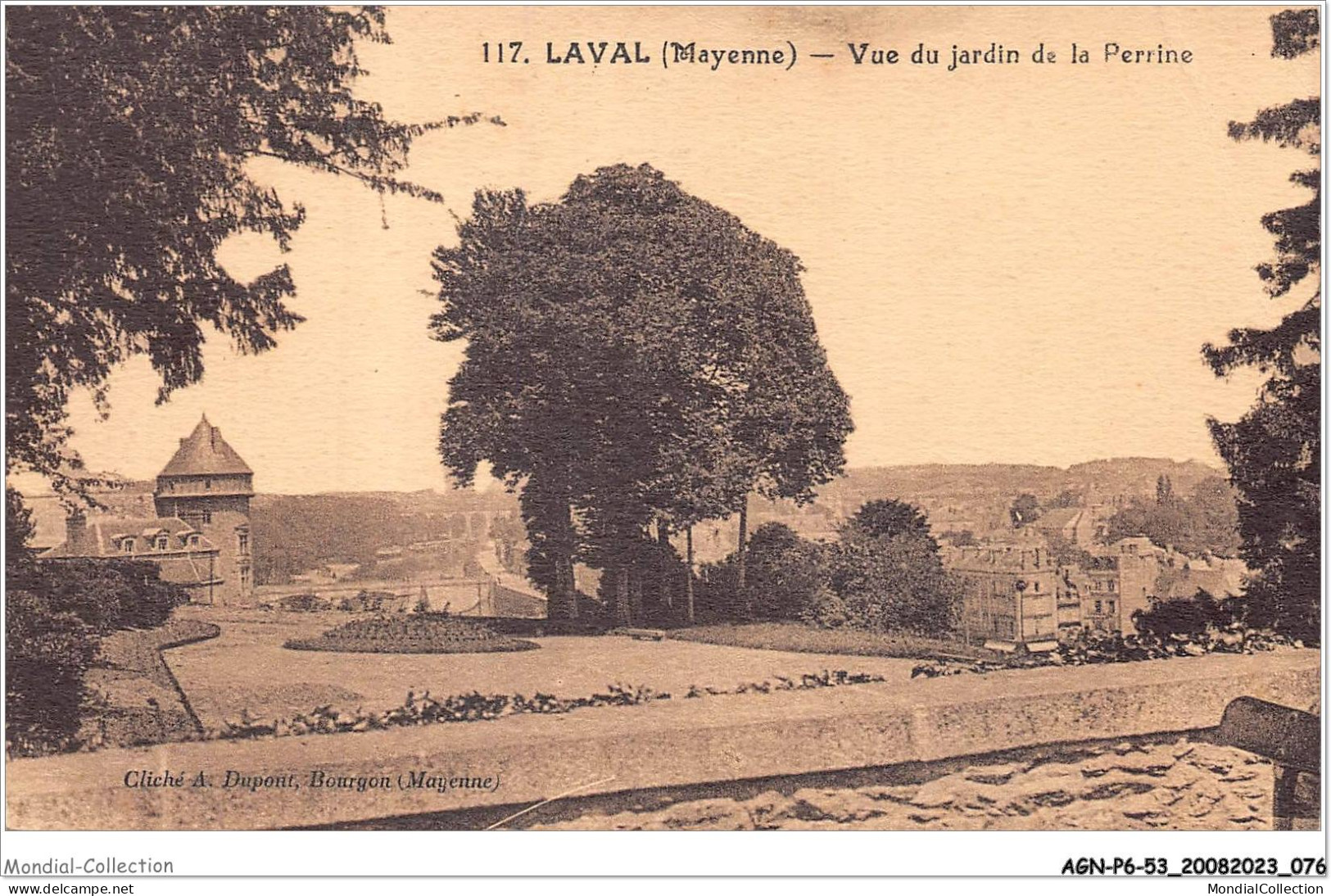 AGNP6-0501-53 - LAVAL - Vue Du Jardin De La Perrine - Laval