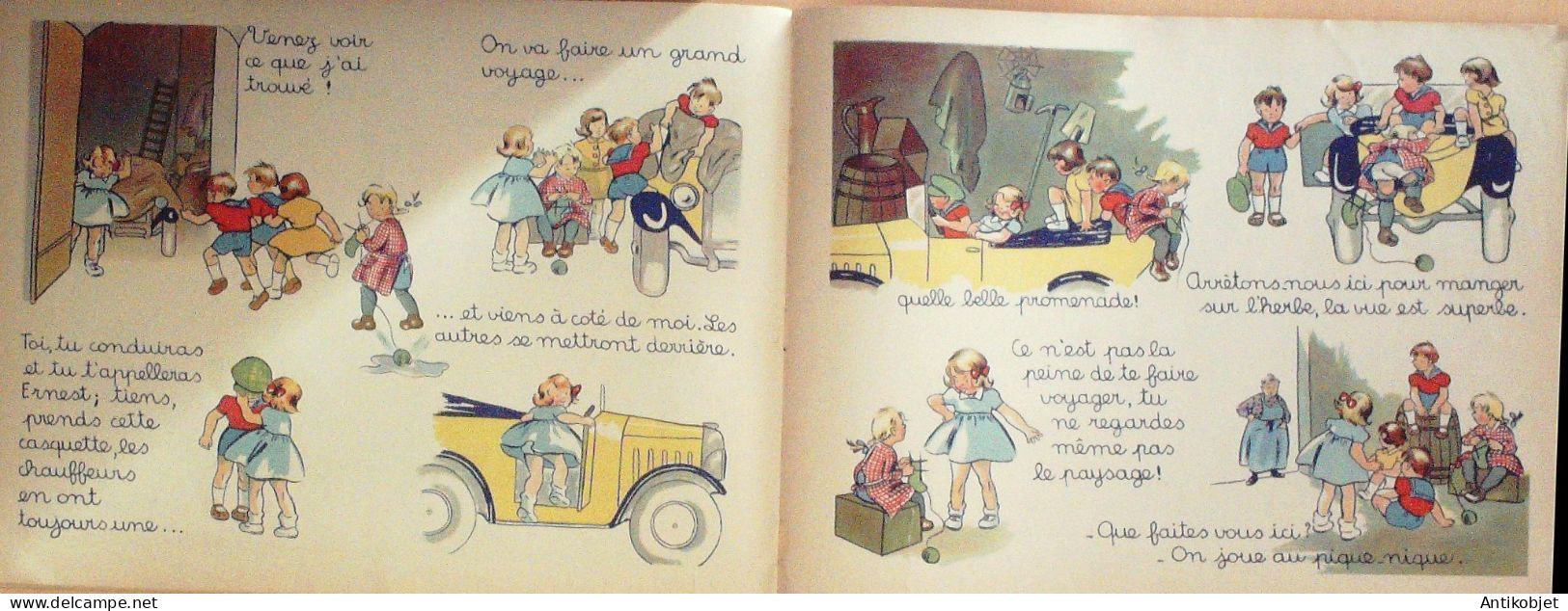 Bibiche chez tante Gertrude illustré par Blanchard Eo 1947