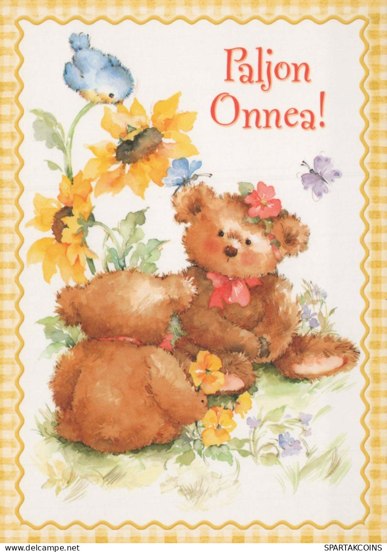 BEAR Animals Vintage Postcard CPSM #PBS185.A - Ours