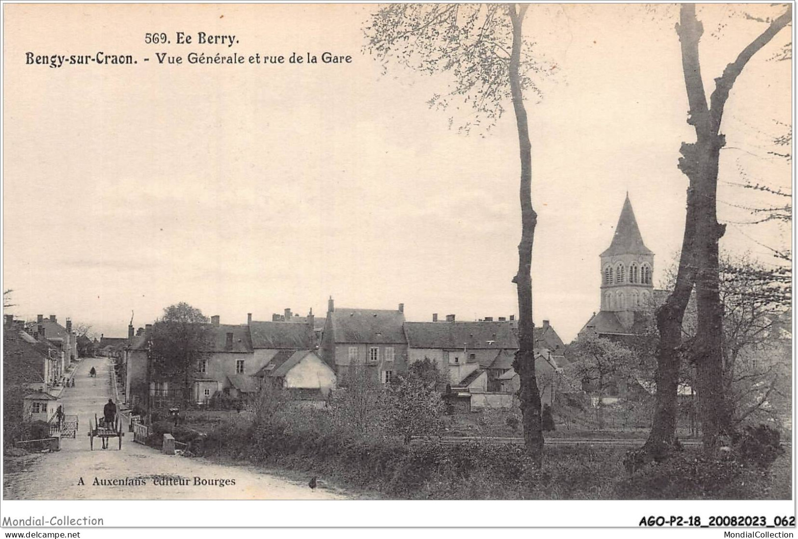 AGOP2-0121-18 - En Berry - BENGY-SUR-CRAON - Vue Générale Et Rue De La Gare - Bourges